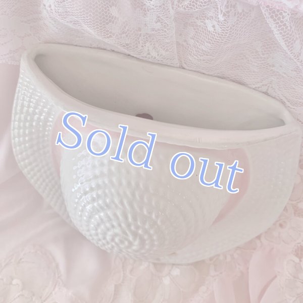 画像4: 【Vintage】 Ribbon hat wall planter (4)