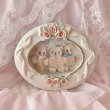 画像1: 【Vintage】Oval ribbon photo frame (1)