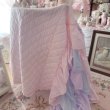 画像2: 【Vintage】Pastel quilting bed spread (2)