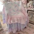 画像1: 【Vintage】Pastel quilting bed spread (1)