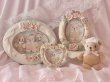 画像3: 【Vintage】Cream rose heart photo frame (3)