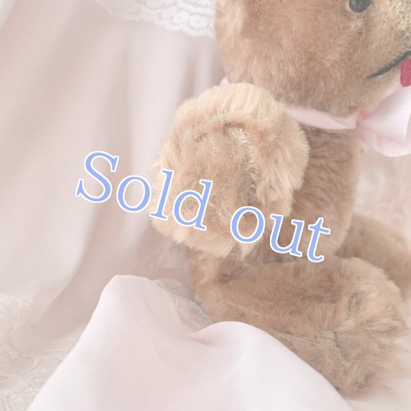 画像8: 【Vintage】Antique medium brownie bear (8)