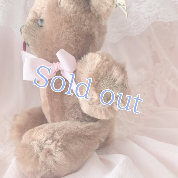 画像9: 【Vintage】Antique medium brownie bear (9)