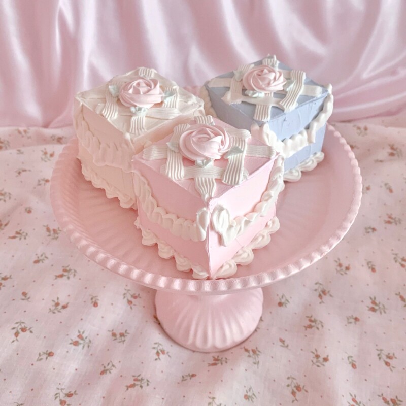 Sugar】petit cube cake petit rose - Sugar online shop