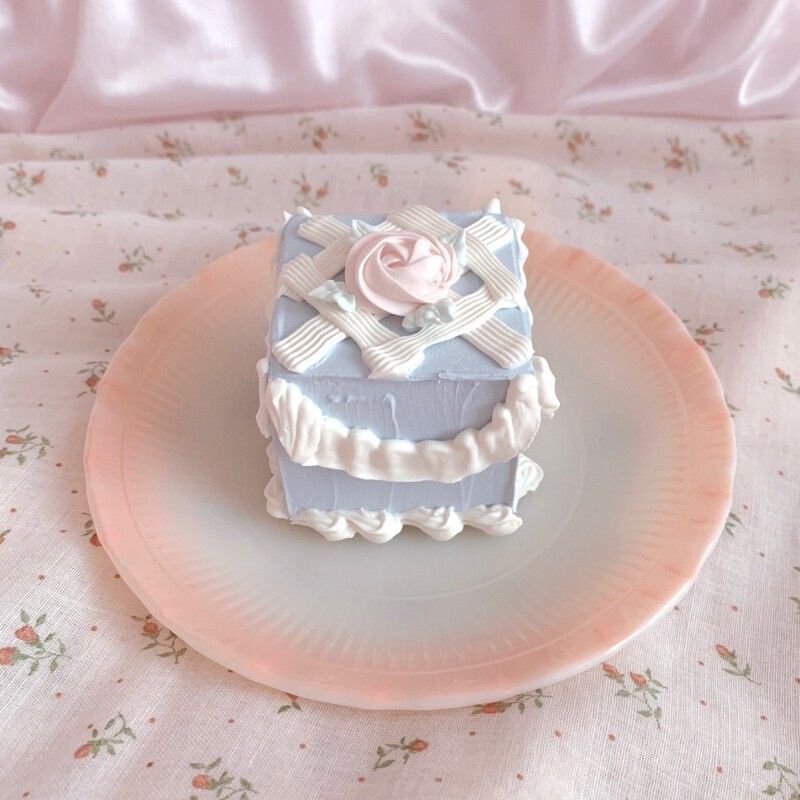 Sugar】petit cube cake petit rose - Sugar online shop